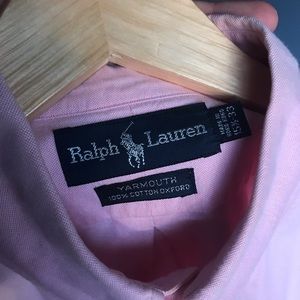 Raulph Lauren oxford button down shirt